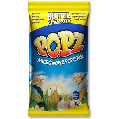 POPZ Попс пуканки с масло, 90 гр
