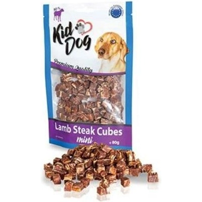 KIDDOG Pochoutka mini kostičky z jehněčího masíčka 80 g