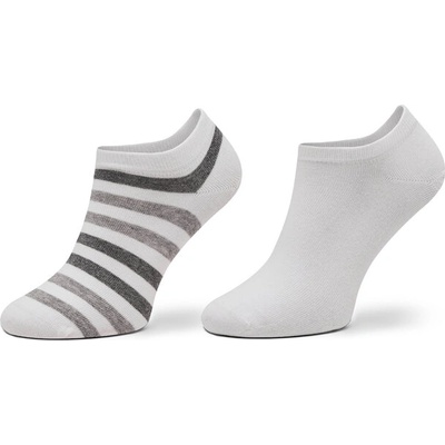 Tommy Hilfiger Комплект 2 чифта къси чорапи мъжки Tommy Hilfiger 382000001 Бял (382000001)