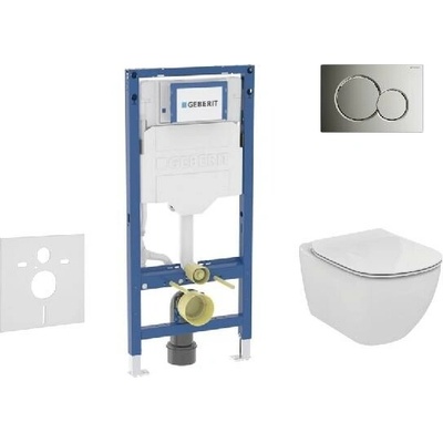 Geberit Duofix s tlačidlom Sigma01 SANI11CD1117