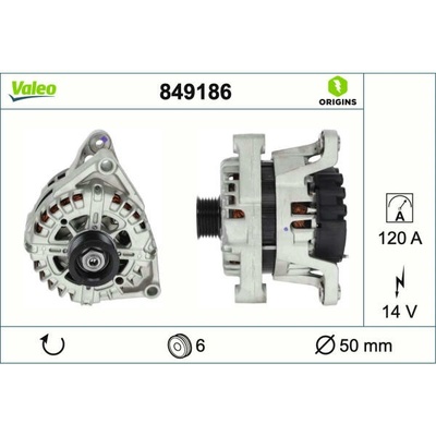 generátor VALEO 849186