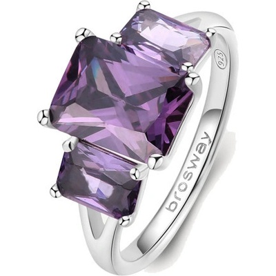 Brosway prsten Fancy Magic Purple BWFMP80