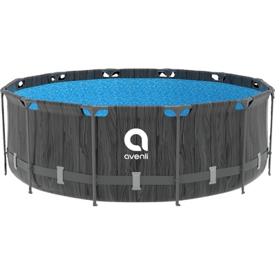 AVENLI Steel Super Black Wood 366 x 100 cm JL12336V64