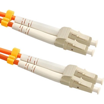 Qoltec 54025 Optic Patchcord LC/UPC - LC/UPC, Multimode, 50/125, OM2, Duplex, 5m