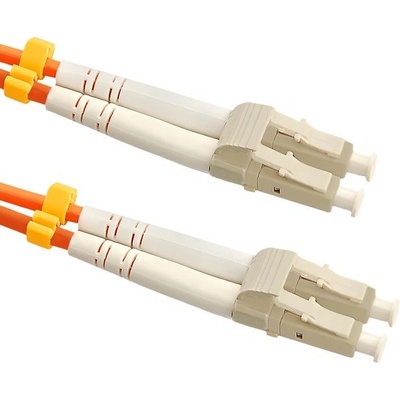 Qoltec 54025 Optic Patchcord LC/UPC - LC/UPC, Multimode, 50/125, OM2, Duplex, 5m