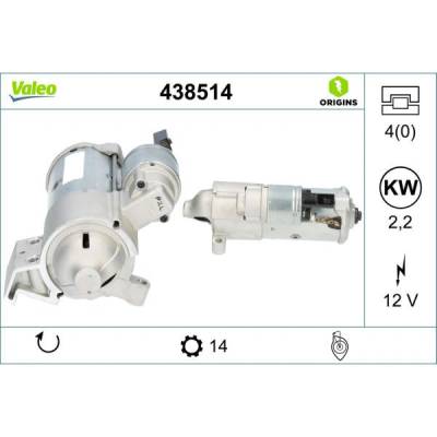 Startér VALEO 438514