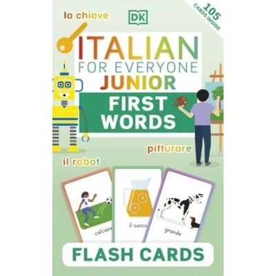 Italian for Everyone Junior First Words Flash Cards