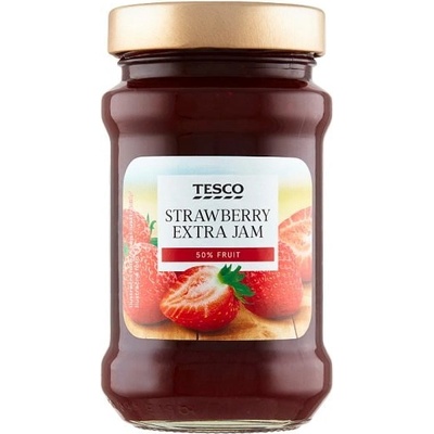 Tesco jahodový Džem výběrový speciální 450 g