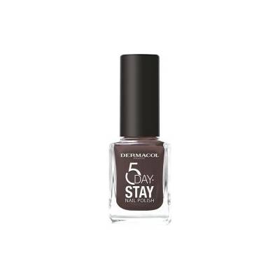 Dermacol 5 Day Stay dlhotrvajúci lak na nechty č. 57 Chocolate 11 ml