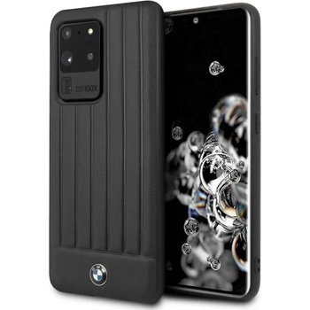 BMW Защитен калъф BMW Leather Signature за Samsung Galaxy S20 Ultra, Black (KXG0010918)