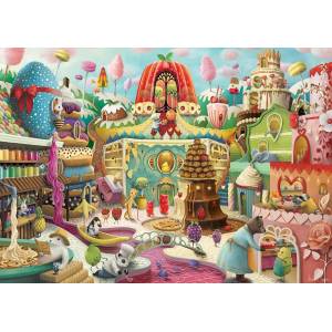 Ravensburger - Puzzle Sweet Street - 1 000 piese