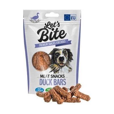 Brit Let's Bite Meat Snacks Duck Bars 80 g – Zbozi.Blesk.cz