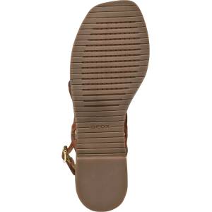 Geox Кожени сандали D SOZY QC C (D55YFC.0001J.C5006)