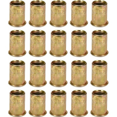 Nýtovací matice ocelová M6, 20ks YATO YT-36473 – Zboží Dáma