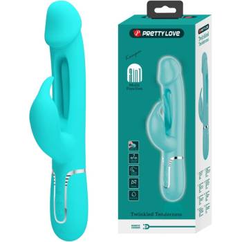 Image 1 of Вибратор с люлеещ се език и два мотора, 23, 2см. - Pretty Love Kampas 2 (DEBRA01857)