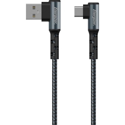 Energizer Кабел Energizer - C710CKBK, USB-A/USB-C, 2 m, черен (C710CKBK)