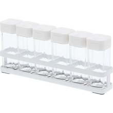 Tower 3347 Stojánek s kořenkami Spice Rack 6 | bílý