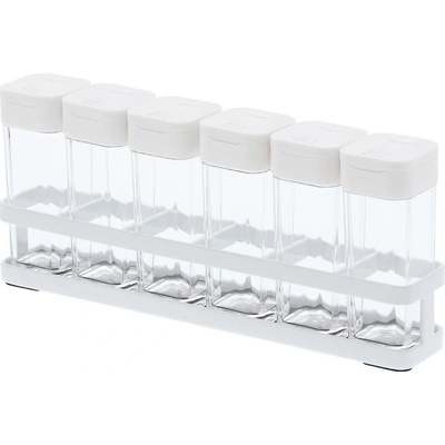 Tower 3347 Stojánek s kořenkami Spice Rack 6 | bílý