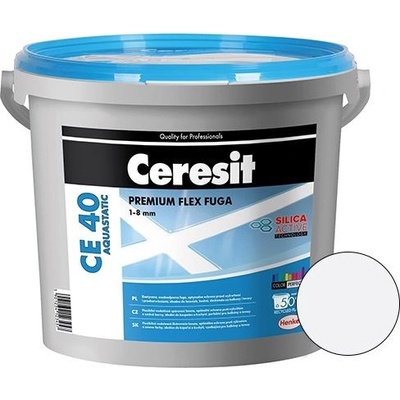 Ceresit CE 40 Škárovacia hmota, biela, 5 kg 548054