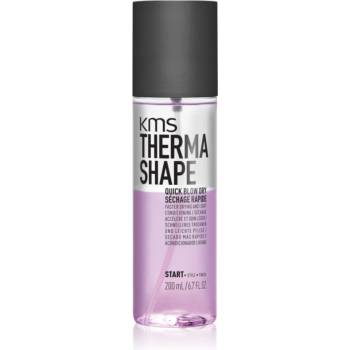 KMS Thermashape Quick Blow Dry стилизиращ защитен спрей за коса за по-бързо оформяне на прическата със сешоар 200ml