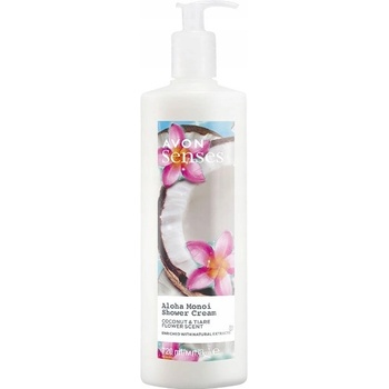 Avon Senses Aloha Monoi Tiare Blossom 720 ml sprchový gél