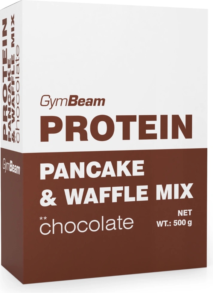 GymBeam Протеинов микс за палачинки Pancake & Waffle Mix 500 гр шоколад