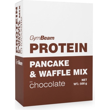 GymBeam Протеинов микс за палачинки Pancake & Waffle Mix 500 гр шоколад