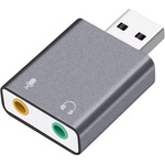 DeTech Звукова карта DeTech, USB, 7.1, Сив - 17857 Звукови карти