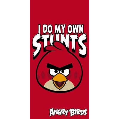 HALANTEX Osuška Angry Birds Red 70 x 140 cm
