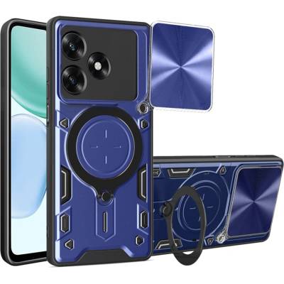 Techsuit Протектор - Камера - Honor X5c Plus - Techsuit CamGuard Pro - Син