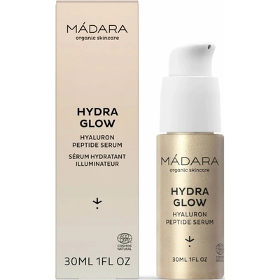 MÁDARA Hydra Glow Hyalurónové sérum s peptidmi 30 ml