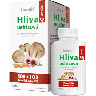 Simply You Hlíva ústř. 800 mg s rakyt. a echin. Imunit 100+100 tablet – Hledejceny.cz