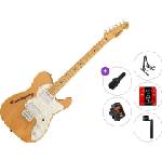 Squier Classic Vibe '70s Telecaster Thinline Standard SET Natural Електрическа китара