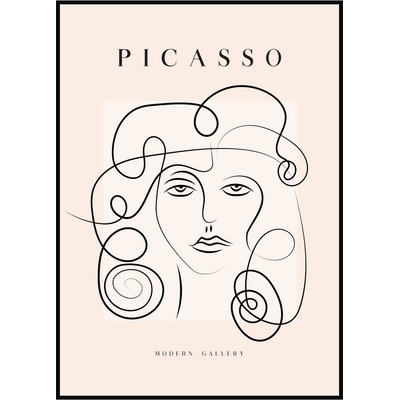 Jen tak z lásky Pablo Picasso - Žena Rozměr plakátu: 30 x 40 cm