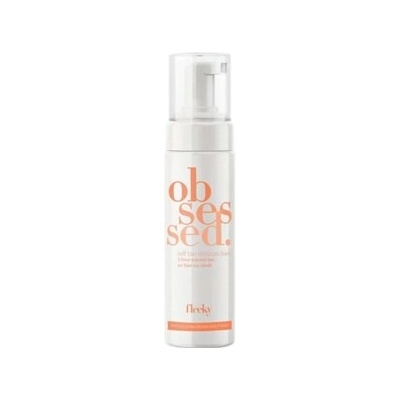fleeky Self Tan Intense Dark Brown Skin Finish Samoopalovací pěna Světle hnědá 200 ml