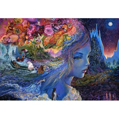 Grafika Josephine Wall Klíč k mému srdci 1000 dílků