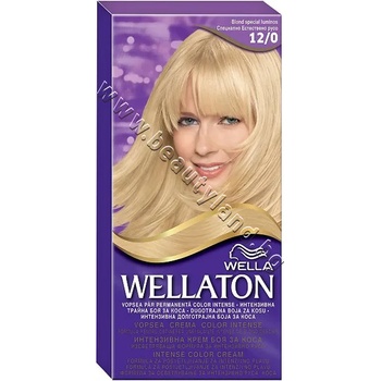 Wella Боя за коса Wellaton Intense Color Cream, 12/0 Blond Special Iluminos, p/n WE-3000034 - Трайна крем-боя за коса за наситен цвят, специално естествено руса (WE-3000034)