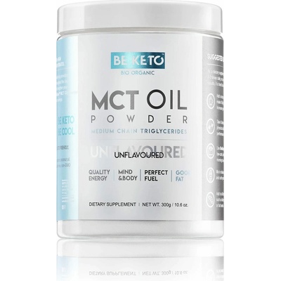 BeKeto MCT olej v prášku bez příchuti 100 g