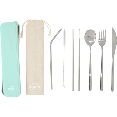 Premier Housewares Прибори за хранене 6 бр. от неръждаема стомана в сребристо Mimo - Premier Housewares (0922623)