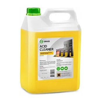 GRASS Acid cleaner - подходяща за почистване на метални, алуминиеви повърхности, фасади, стъкла и др. 6, 2 кг