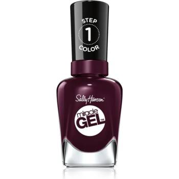 Sally Hansen Miracle Gel гел лак за нокти без използване на UV/LED лампа цвят 492 Cabernet With Bae 14, 7ml