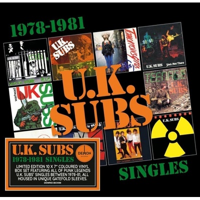 UK Subs - 1978 - 1981 Singles (Box Set) (Coloured) CLR 10 SP