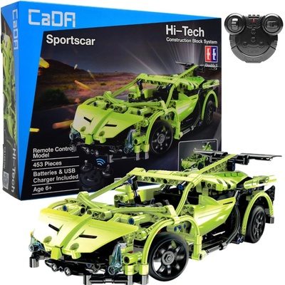 CaDA Technic EE R/C Sportscar na diaľkové ovládanie 453 ks