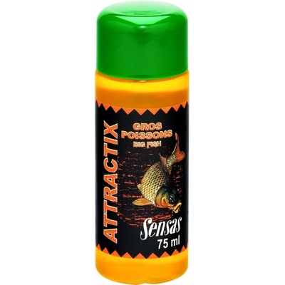 Sensas Posilňovač Attractix Gros Poissons / Carp 75 ml
