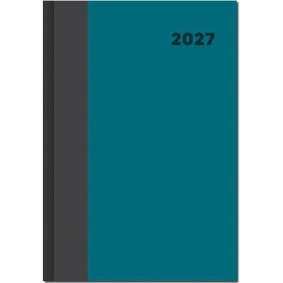 Dolcetto A5 Denný 2027 sivo tyrkysový