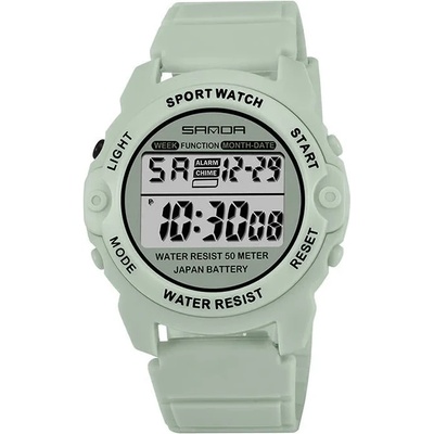 SANDA Детски дигитален часовник Sanda New Sport, Зелен (SANDA-6003-GREEN)