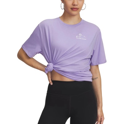 Under Armour ETCHED ROSES OS SS TEE W 6006965-538 fialové