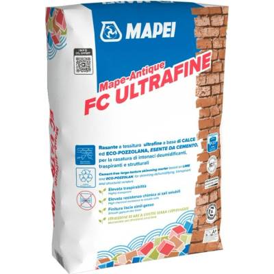 MAPEI Mape-Antique FC Ultrafine paropriepustná malta na vlhké steny 20 kg Biela
