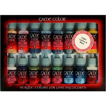 Vallejo: Game Color Set Leather and Metal 17ml