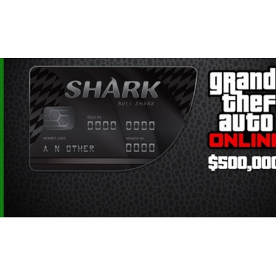 Grand Theft Auto Online Bull Shark Cash Card 500,000$